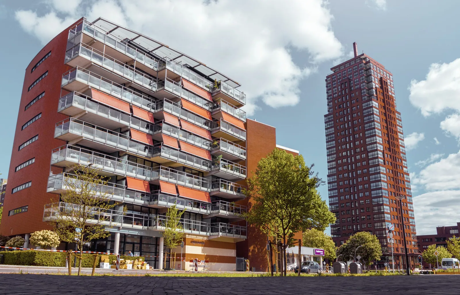 De Alphatoren, het hoogste gebouw van Enschede.