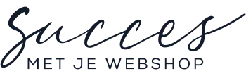 Succes met je Webshop